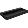 Mexen Ava lavabo à poser en conglomérat B/O 100 x 46 cm, noir - 23011070