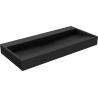 Mexen Ava oppervlakte waskom van composiet B/O 100 x 46 cm, zwart - 23011070