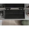 Mexen Ava Aufsatzwaschbecken aus Konglomerat B/O 100 x 46 cm, schwarz - 23011070