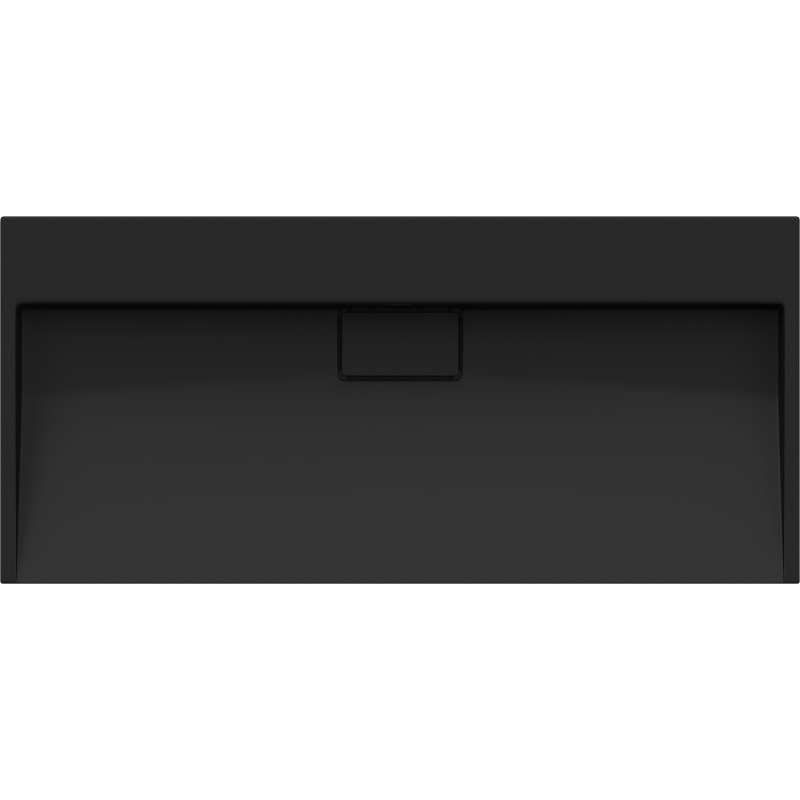 Mexen Ava lavabo da appoggio in conglomerato B/O 100 x 46 cm, nero - 23011070