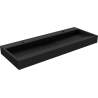 Mexen Ava Aufsatzwaschbecken aus Konglomerat 2/O 120 x 46 cm, schwarz - 23011272