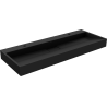 Mexen Ava bovenbouw wastafel van composiet 2/O 120 x 46 cm, zwart - 23011272