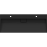 Mexen Ava bovenbouw wastafel van composiet 2/O 120 x 46 cm, zwart - 23011272