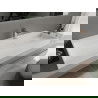 Mexen Ava wastafel op blad van conglomeraten 1/O 120 x 46 cm, wit - 23011201