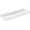 Mexen Ava Aufsatzwaschbecken aus Konglomerat B/O 120 x 46 cm, weiß - 23011200