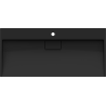 Mexen Ava Vasque à Poser en Conglomérat 1/O 100 x 46 cm, Noire - 23011071