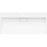 Mexen Ava lavabo sobre encimera de conglomerado 1/O 100 x 46 cm, blanco - 23011001
