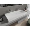 Mexen Ava Aufsatzwaschbecken aus Komposit 2/O 100 x 46 cm, weiß - 23011002