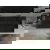 Mexen Ava opzetwastafel van conglomeraten 2/O 100 x 46 cm, zwart - 23011072