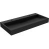 Mexen Ava lavabo da appoggio in conglomerato 2/O 100 x 46 cm, nero - 23011072