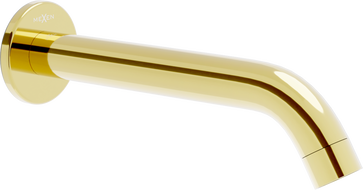 Mexen Kai väggmonterad badkarspip, guld - 79371-50