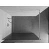 Mexen Kioto Zidna paravana za tuš Walk-in 80 x 200 cm, prugasta 8 mm, krom - 800-080-101-01-09