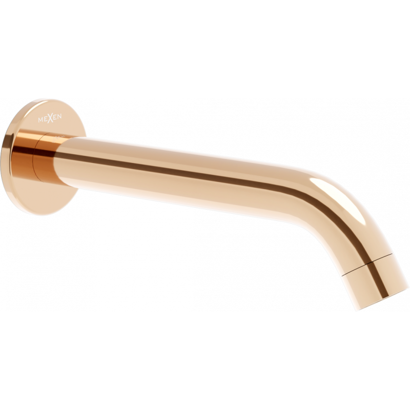 Mexen Kai väggmonterad badkarspip, rosa guld - 79371-60