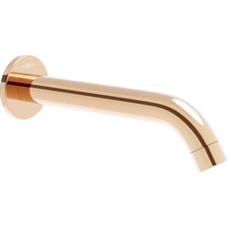 Mexen Kai wall-mounted bathtub spout, rose gold - 79371-60