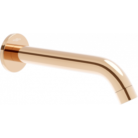 Mexen Kai wall-mounted bath spout, rose gold - 79371-60