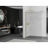 Mexen Kioto dušisein Walk-in 120 x 200 cm, triibuline 8 mm, kuldne - 800-120-101-50-09
