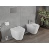 Mexen Rico miska wc Rimless z deską wolnoopadającą slim, duroplast, biała połysk - 30720400