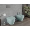 Mexen Rico WC-Becken Rimless mit langsam schließendem Slim-Sitz, Duroplast, hellgrün matt - 30724048