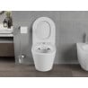 Mexen Rico miska wc Rimless z deską wolnoopadającą slim, duroplast, biała mat - 30724001