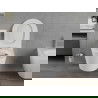 Mexen Rico wc-kom Misko Randloos met langzaam sluitend, slanke zitting, duroplast, witte mat - 30724001