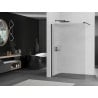 Mexen Kioto paroi de douche 90 x 200 cm, rayures 8 mm, noir - 800-090-101-70-09