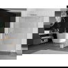 Mexen Kioto-R abgerundete Duschwand Walk-in 80 x 200 cm, transparent 8 mm, chrom - 800-080-101-01-06