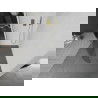 Mexen Kioto-R afgeronde inloopdouchewand 100 x 200 cm, transparant 8 mm, goud - 800-100-101-50-06