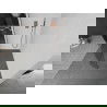 Mexen Kioto-R afgeronde inloopdouchewand 100 x 200 cm, transparant 8 mm, roségoud - 800-100-101-60-06
