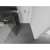 Mexen Kioto+ dušisein riiuliga Walk-in 140 x 200 cm, triibuline, kroom - 800-140-121-01-09