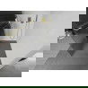 Mexen Kioto+ douchewand met plank Walk-in 120 x 200 cm, strepen, goud - 800-120-121-50-09