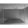 Mexen Kioto ścianka prysznicowa wolnostojąca 130 x 200 cm, prążki 8 mm, chrom - 800-130-002-01-09