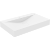 Mexen Poli lavabo à poser en composite 1/O 80 x 48 cm, blanc - 23028001