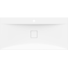 Mexen Poli lavabo sobre encimera de conglomerado 1/O 100 x 48 cm, blanco - 23021001