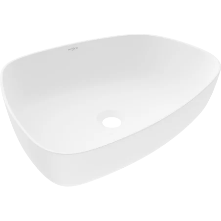 Mexen Ono lavatório de bancada de aglomerado 51 x 39 cm, branco - 23045101