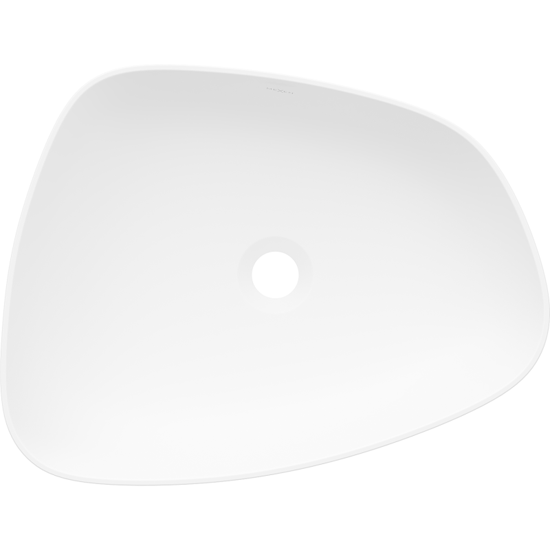 Mexen Ono 51 x 39 cm komposiittimateriaalista valmistettu pöytätason pesuallas, valkoinen - 23045101