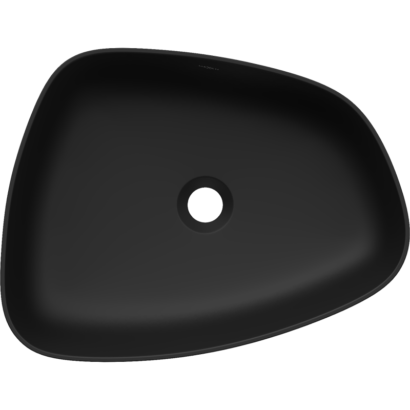 Mexen Ono virsmas izlietne no konglomerāta 51 x 39 cm, melna - 23045171