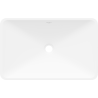 Mexen Esper lavabo de encimera de conglomerado 60 x 38 cm, blanco - 23036001
