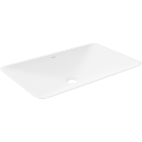 Mexen Esper lavabo de encimera de conglomerado 60 x 38 cm, blanco - 23036001
