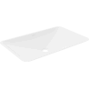 Mexen Esper umywalka nablatowa z konglomeratu 60 x 38 cm, biała - 23036001