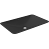 Mexen Esper lavatório de bancada em conglomerado 60 x 38 cm, preto - 23036071