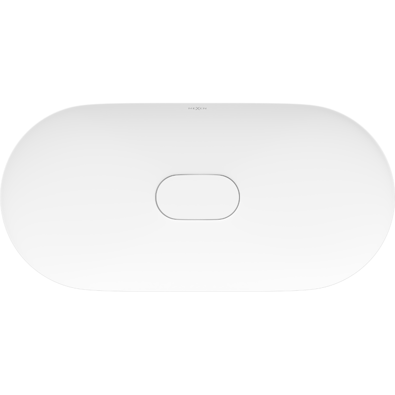 Mexen Sofia countertop washbasin from conglomerate 70 x 35 cm, white - 23067001