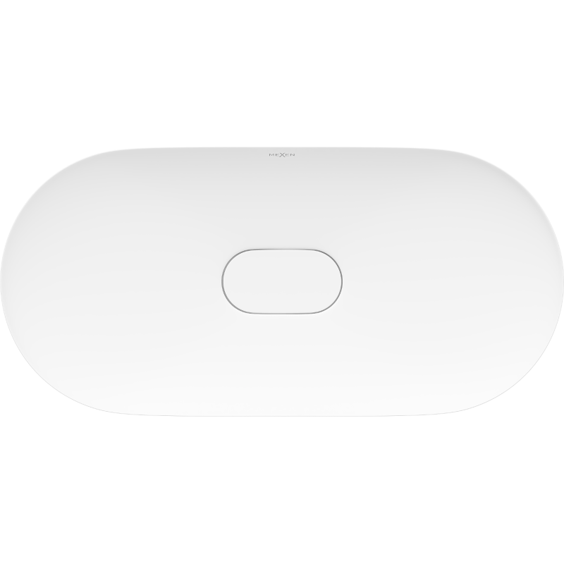 Mexen Sofia lavatório de bancada em aglomerado 70 x 35 cm, branco - 23067001