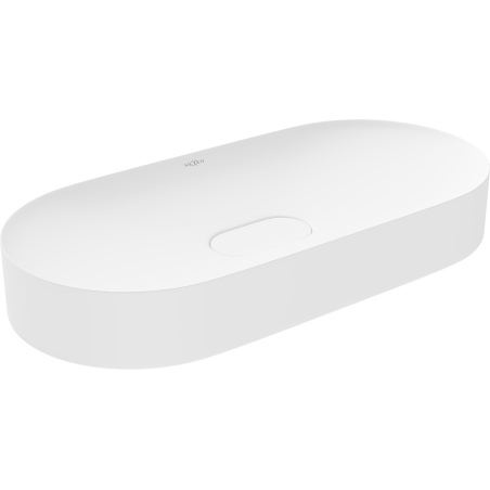 Mexen Sofia lavabo da appoggio in conglomerato 70 x 35 cm, bianco - 23067001