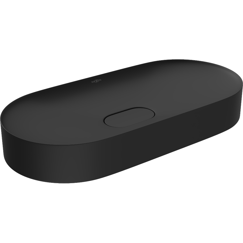 Mexen Sofia countertop washbasin made of conglomerate 70 x 35 cm, black - 23067071