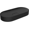 Mexen Sofia lavabo sobremesa de conglomerado 70 x 35 cm, negro - 23067071