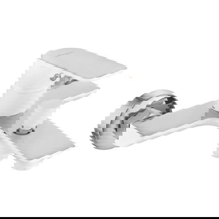 Mexen Alfa grifo de bañera, blanco/cromo - 745730-02