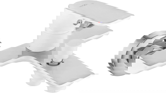 Mexen Alfa tuš baterija, bela/krom - 745730-02