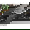Mexen Mario fregadero de granito de 2 senos con grifo de cocina Savita, negro salpicado - 6504-76-672601-00