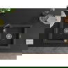 Mexen Mario fregadero de granito de 2 compartimentos con grifo de cocina Savita, negro moteado - 6504-76-672601-70