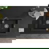 Mexen Mario granite sink 2-chamber with Savita kitchen tap, black - 6504-77-672601-70